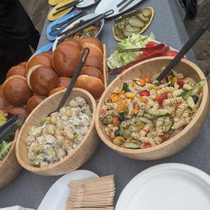 Assorted BBQ salads